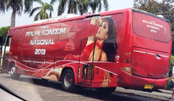 Pekan Kondom Nasional, Bus Kampanyenya Distop oleh Kemenkes